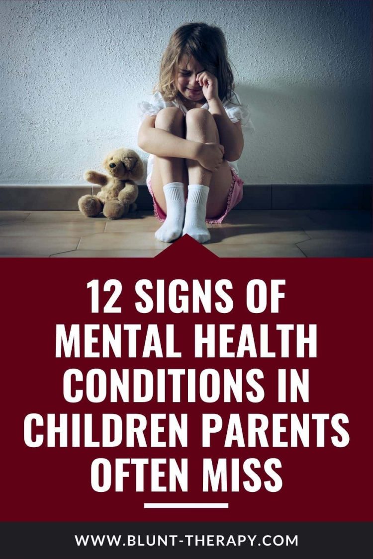 12 Overlooked Signs Of Mental Health Conditions In Children