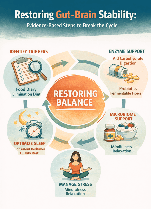 Restoring Gut–Brain Stability